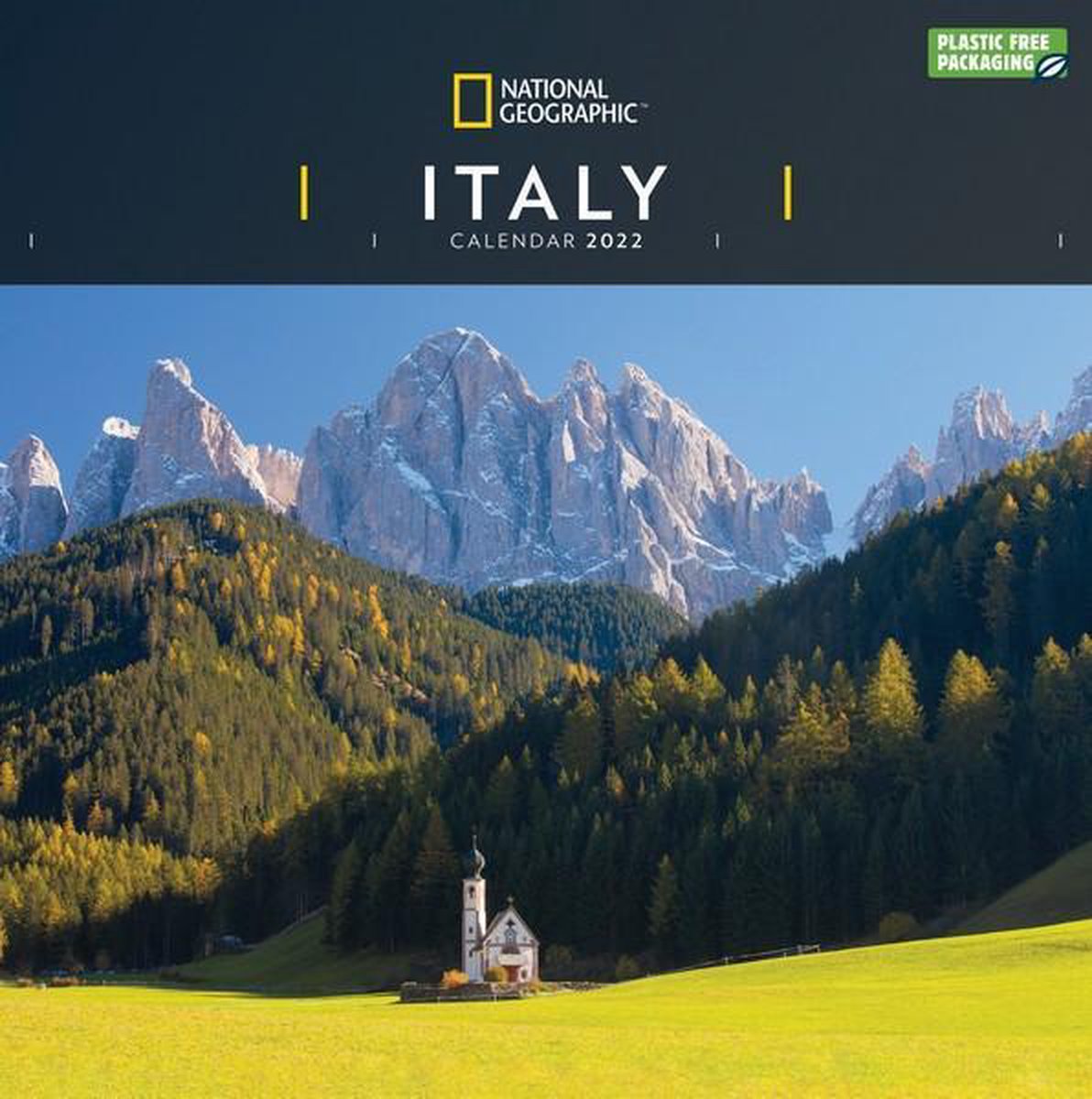 Italy National Geographic Kalender 2022