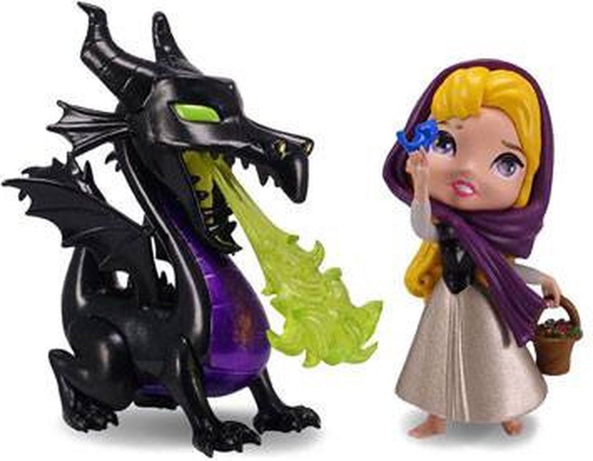 Disney - Metalfigs Diecast Maleficent & Cinderella figures 10cm