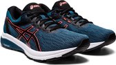 Asics GT-800 Sportschoenen - Maat 41.5 - Mannen - Blauw - Zwart - Rood