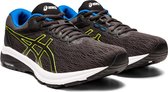 Asics GT-800 Sportschoenen - Maat 42 - Mannen - donker grijs - zwart - blauw - geel