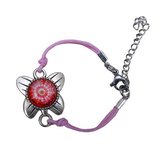 2 Love it Vlinder D - Armband - Meisjes - Verstelbaar in maat 12.5 tot 16 cm