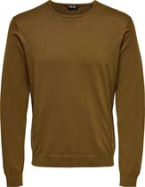 ONLY & SONS ONSWYLER LIFE LS CREW KNIT Heren Trui - Maat XL