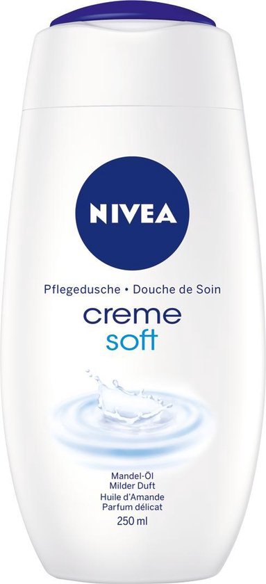 NIVEA Creme Soft - Douchegel - 250 ml - Voordeel Set 5 Stuks