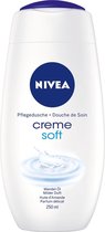 NIVEA Creme Soft - Douchegel - 250 ml - Voordeel Set 5 Stuks