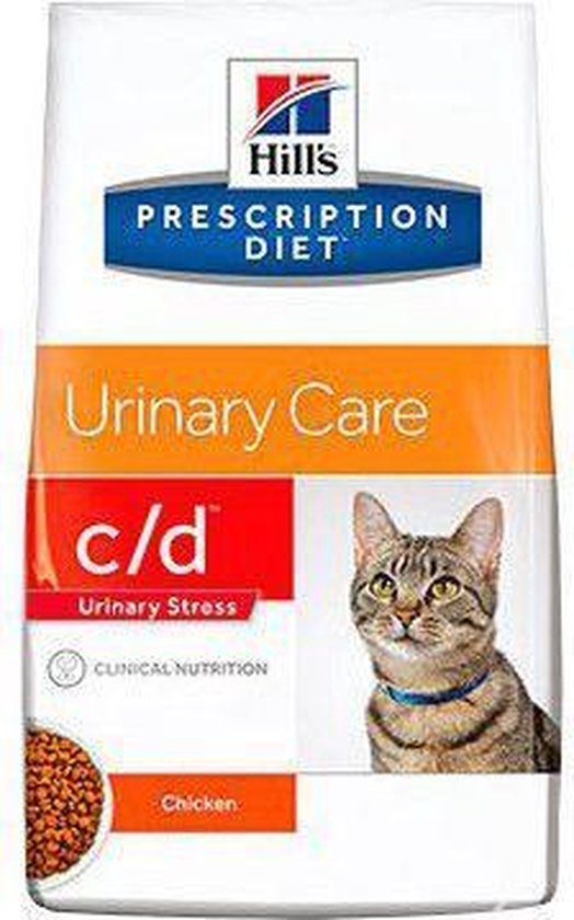 Terugspoelen Pigment Politiek Hill's Prescription Diet C/D - Urinary Stress - Kip - Kattenvoer - 1.5 kg |  bol.com