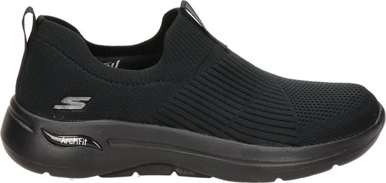 Skechers Go Walk Arch Fit Dames Sneakers - Black - Maat 40