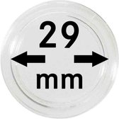 Lindner Hartberger muntcapsules Ø 29 mm (10x) voor penningen tokens capsules muntcapsule