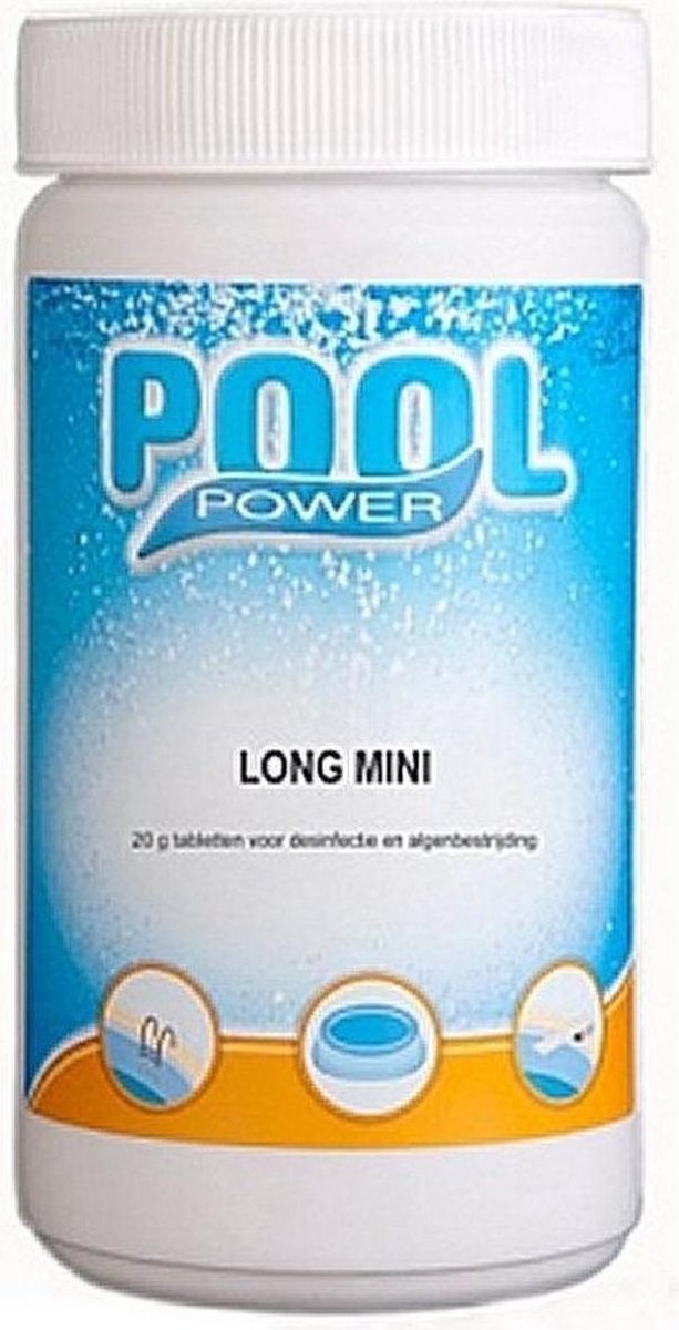 Pool Power - Langwerkend chloor briketten 20g - 1kg