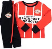 PSV Pyjama Thuis Rood Wit maat  140 - PSV Voetbal - PSV Slaapkamer -