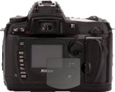 dipos I Privacy-Beschermfolie mat compatibel met Nikon D70s Privacy-Folie screen-protector Privacy-Filter