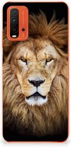 Telefoonhoesje Xiaomi Redmi 9T | Poco M3 Hippe Hoesjes Customize Super als Vaderdag Cadeau Leeuw