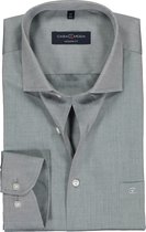 CASA MODA modern fit overhemd - mouwlengte 72 cm - grijs - Strijkvriendelijk - Boordmaat: 40