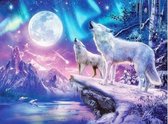 Diamond painting set - wolven - 30x40cm