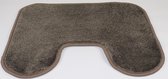 WC mat 45x60cm Tampa taupe donker