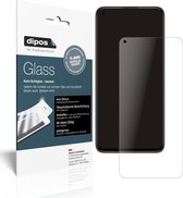 dipos I 2x Pantserfolie mat compatibel met Xiaomi Mi 11 Lite Beschermfolie 9H screen-protector (expres kleiner dan het glas omdat het gebogen is)