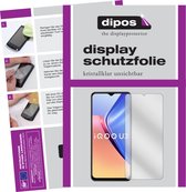 dipos I 2x Beschermfolie helder compatibel met Vivo iQOO U3 Folie screen-protector (expres kleiner dan het glas omdat het gebogen is)