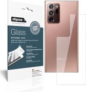 dipos I 2x Pantserfolie helder compatibel met Samsung Galaxy Note 20 Ultra Achterkant Beschermfolie 9H screen-protector (expres kleiner dan het glas omdat het gebogen is)