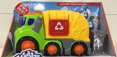 Kiddy Go | Vuilniswagen met licht en geluid