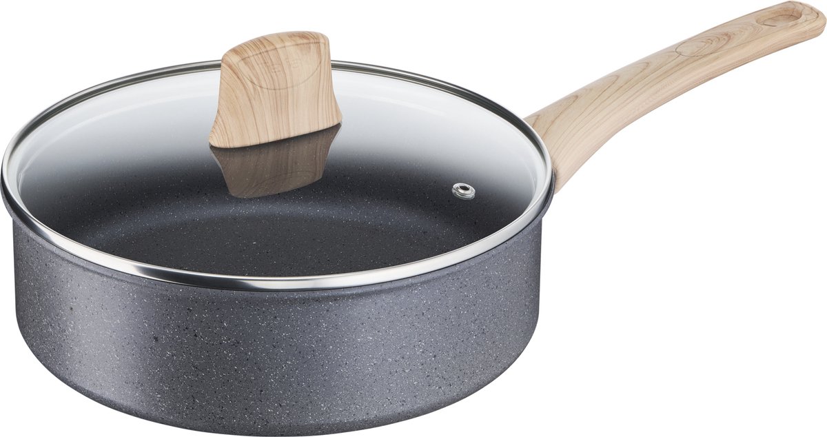 Tefal Natural Force Hapjespan 24 cm + deksel
