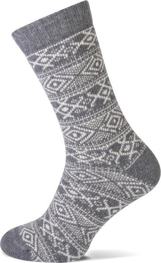 Koukleum dames sokken - Alaska grijs - maat 39/42