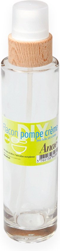 Glazen Pompflacon CrÃ¨me - 200 ml