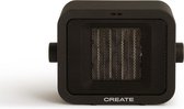 CREATE WARM BOX - 1500 W keramische ruimteverwarming - Zelfreguleert - Zwart
