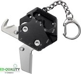 Sleutelhanger Multifunctionele tool  12 in 1 – Flessenopener en Schroevendraaier.
