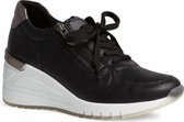 Marco Tozzi Dames Sneaker 2-2-23787-26 098 zwart F-breedte Maat: 41 EU