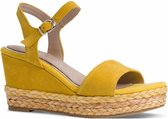 Marco Tozzi BY GUIDO MARIA KRETSCHMER Dames Sandaaltje 2-2-88302-26 600 geel F-breedte Maat: 42 EU