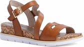 Jana Dames Sandaal 8-8-28209-26 305 bruin H-breedte Maat: 41 EU