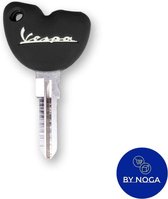 By Noga @ Vespa Sleutelhoesje ( 2 STUKS )  - Zwart Wit - Rubber - Keycover - Vespa -