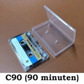 90 minuten - BKB HQ Cassette bandje - C90 Normal - Cassetterecorder - Audio Cassette Tape / Blanco Cassettebandje / Cassettedeck / Walkman
