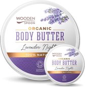 Body Butter met Lavendel 100 ml | Lavender Nights Wooden Spoon