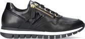 Gabor 433.1 Lage sneakers - Leren Sneaker - Dames - Zwart - Maat 38,5