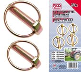 BGS Assortiment ringborgpennen 50-dlg