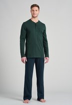Schiesser – Fine Interlock – Pyjama – 175640 – Dark Green - 56