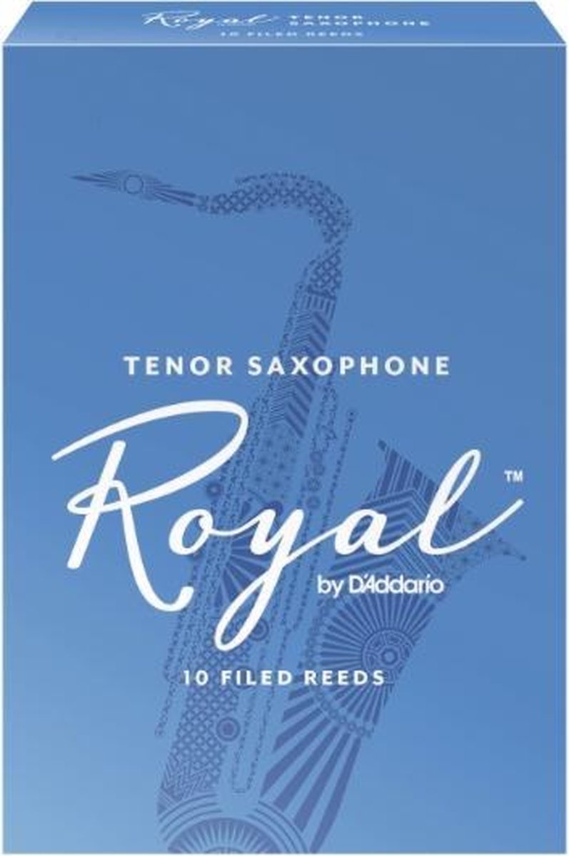 D'Addario Royal #2,5 tenorsax rieten - 10 stuks