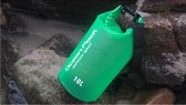 Waterdichte Tas - Dry bag - 20L - Groen - Ocean Pack - PVC - Dry Sack - Survival Outdoor Rugzak - Drybags - Boottas - Zeiltas