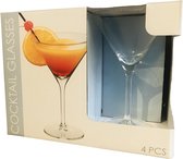 Cocktail glazen 260 ml 4 sts
