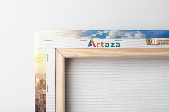 Artaza - Peinture sur toile - New York Manhattan au coucher du soleil - 30x30 - Klein - Photo sur toile - Impression sur toile