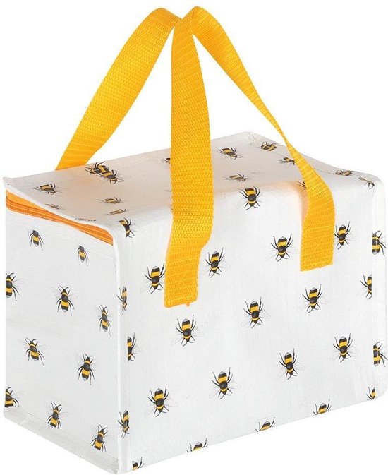 Something Different Lunchtasje/Koeltas Allover Bee Multicolours van Something Different — afbeelding 2