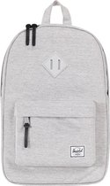 Herschel Supply Co. Heritage Mid-Volume Rugzak light grey crosshatch/grey rubber