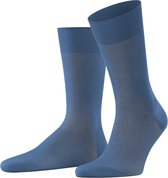 FALKE Heren Fantasiesok Fine Shadow 13141 - Blauw 6845 dusty blue Heren - 41-42
