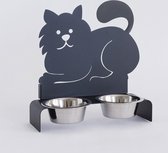 Arti - Mestieri - Metalen - katten - poezen - voer - drink - bak - Italiaans - Design