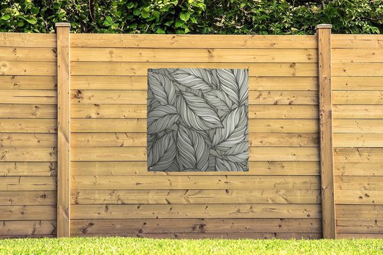 Toile de jardin Nature - Motif - Feuilles - 100x100 cm