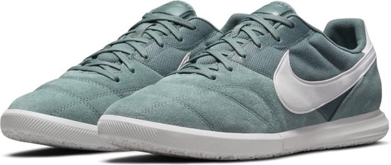 Nike Tiempo Premier 2 Sala IC Sportschoenen - Maat 42.5 - Mannen -  groen/blauw - wit | bol.com