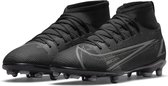 Nike Mercurial Superfly 8 Club Sportschoenen - Maat 34 - Unisex - zwart - donkergrijs