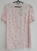 triumph pyjama korte mouw klassiek doorknoop - roze - 52