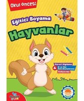 Eğitici Boyama   Hayvanlar Okul Öncesi