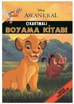 Disney Aslan Kral Çıkartmalı Boyama Kitabı